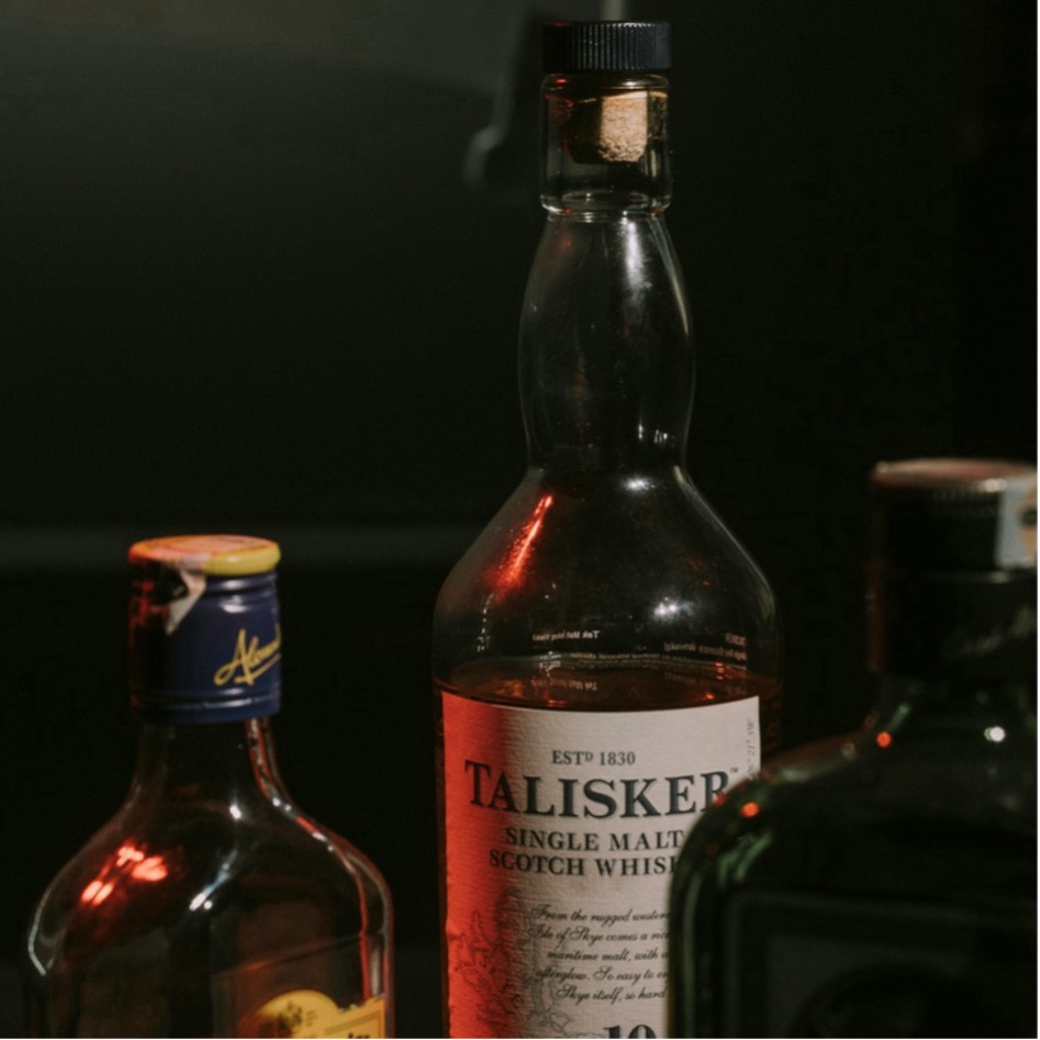 Single Malt Talisker Scottish whisky